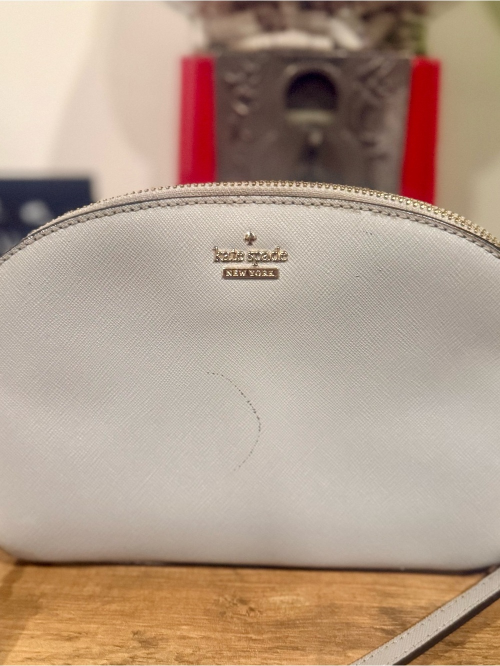 Kate Spade NY Saffiano Leather Dome Crossbody Bag